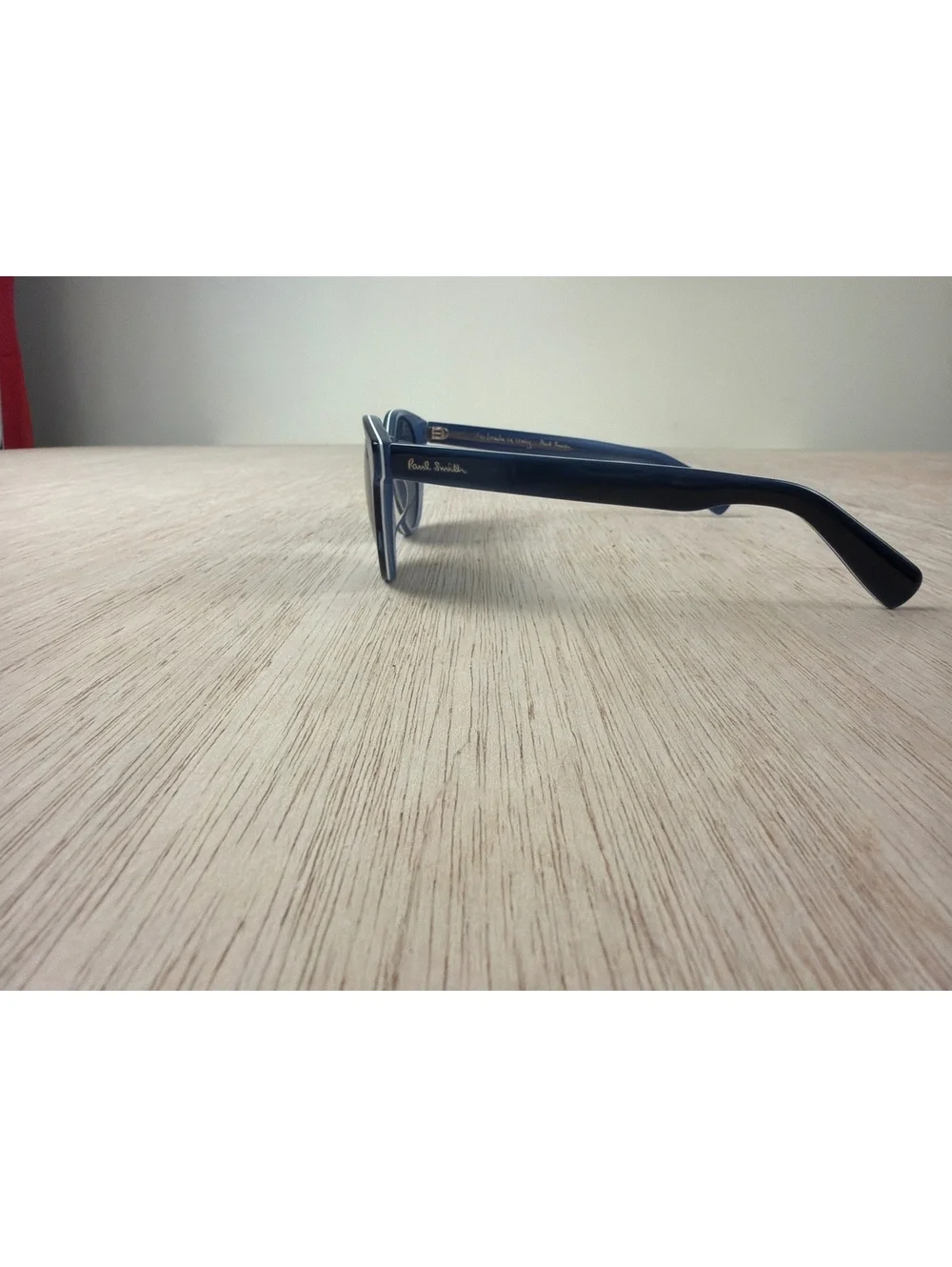 Paul Smith Wayden Sunglasses PM 8248SU Black Blue Onyx Italy EUC no case